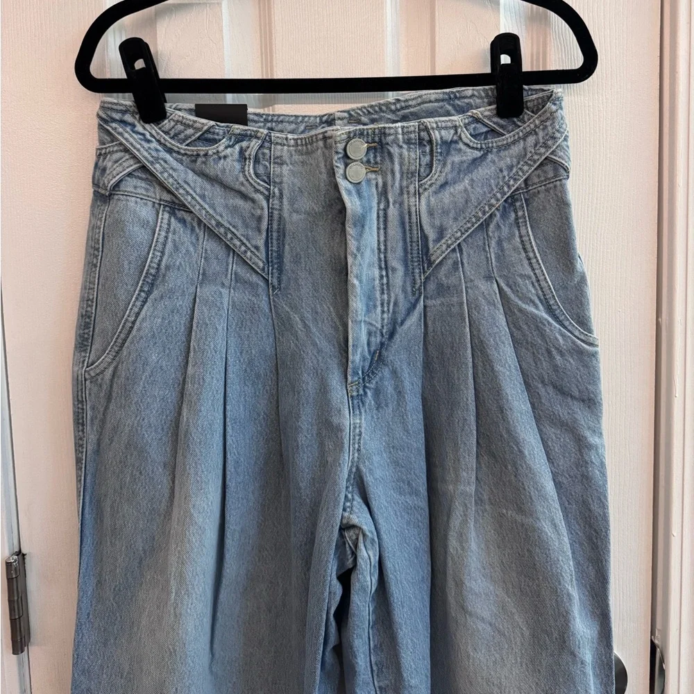 BLANK NYC Steal The Show Tapered Denim Jeans Size 29 NWT - Picture 4 of 11